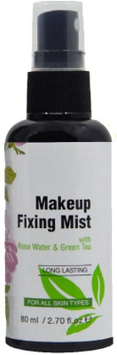 Emijun MATTE MAKEUP FIXER FIXING SPRAY WATERPROOF & LONG LASTING Primer  - 80 ml(Transparent)