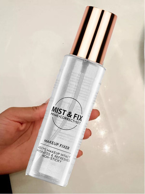 THTC Makeup Setting Spray, Ultra Fine Lightweight Setting Mist Primer  - 120 ml(TRANSPARENT)