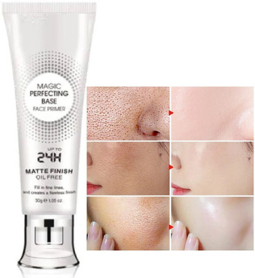Yuency Professional Matte Look Magic Perfecting Base Face  Primer  - 30 g(white)