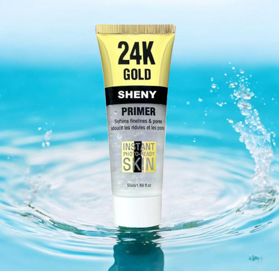 Sheny Everyday Face Primer, Blurs Fine Lines, Wrinkles, Pores, Primer  - 50 ml(TRANSPARANET)