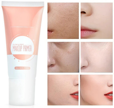 YAWI Korean Primer Long-Lasting Hydrating Primer Smoothing, Moisturizing  Primer  - 30 ml(Transparent)