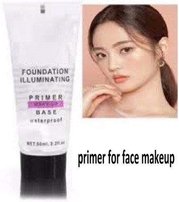 Luipui waterproof glowing makeup for primer pack of 1 Primer  - 50 g(transparent)