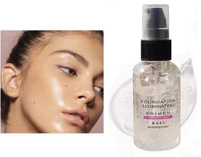 USBK Real Makeup Base Primer| Skin-Hydrating Poreless  Primer  - 50 ml(Transparent)