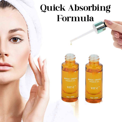 REIMICHI Magic Drops Primer Oil For Face Makeup Base Skin Lightweight Primer  - 40 ml(TRANSPARENT)