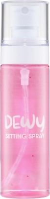 tanvi27 New Makeup Fixer Dewy Finish Enriched With Vitamin C and Aloe Vera Primer  - 100 ml(Pink)