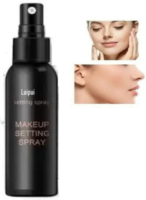 Luipui transparent makeup setting fixer spray for girls makeup pack of 1 Primer  - 100 ml(TRANSPARENT)