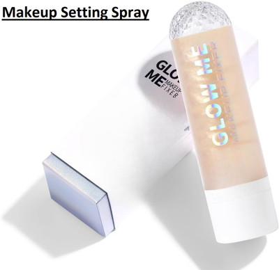 Maryville Smudge-Proof Hydrating Finish | Keeps Makeup Intact Up to 12 Hours Makeup FIxer Primer  - 100 ml(Golden)