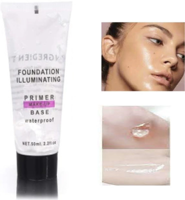 Luipui primer face primer for women pretty matte look makeup setting Primer  - 50 g(transparent)