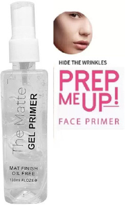 Amaryllis Most Trending Makeup Primer Gel,Moisturizing, Pore Invisible Filling Primer  - 100 ml(TRANSPARENT)
