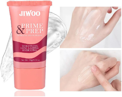 Jiwoo Face Primer Gel Long-Wear Primer Foundation Primer  - 20 g(TRANSPARENT)