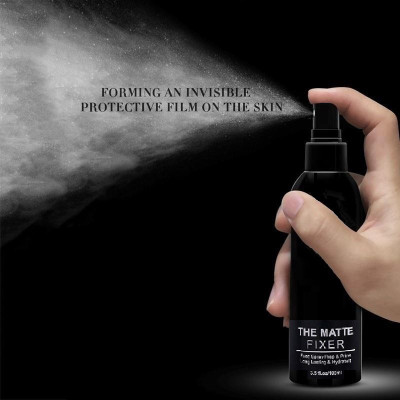 AMOSFIA Makeup Setting Spray Face Primer Foundation Fixer Hydrate Primer  - 100 ml(TRANSPARENT)