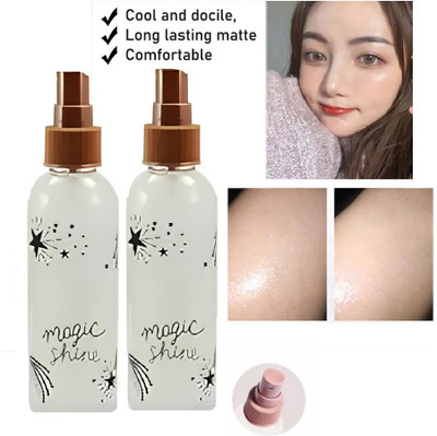 Emijun Makeup Fixer Setting Spray With Lilium Skin Whitening Prime Primer  - 150 ml(transparent)