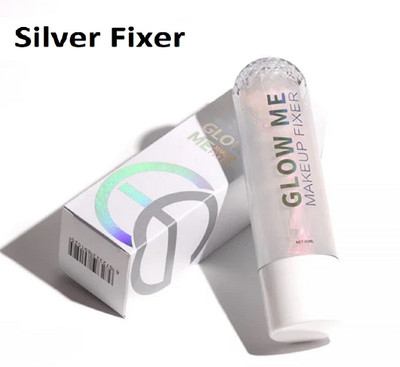 nn new glow me fixer all skin type waterproof long lasting perfect skin Primer  - 100 ml(silver)