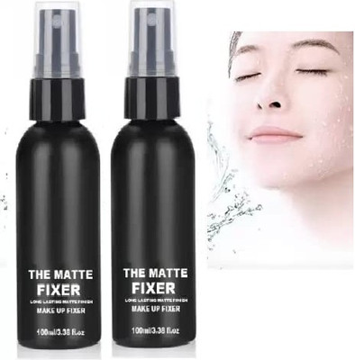 GFSU - GO FOR SOMETHING UNIQUE Long Lasting Makeup Fixer Setting Spray Mist & Fix  Primer  - 200 ml(TRANSPARENT)