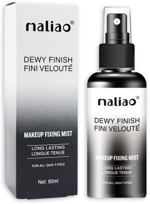 maliao Dewy Finish Velvety Makeup Fixing Mist - Long-Lasting Radiance (80ml) Primer  - 80 ml(Makeup Fixing Mist)