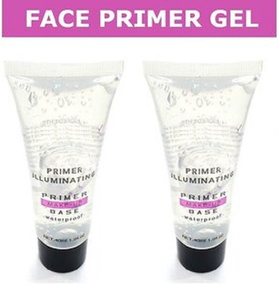 Elecsera Face Makeup Primer Pack of 2 Primer  - 100 ml(TRANSPARENT)
