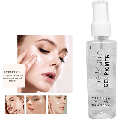 Amaryllis Transparent Matte Primer Makeup Oil-Free Finish  Primer  - 100 ml(TRANSPARENT)