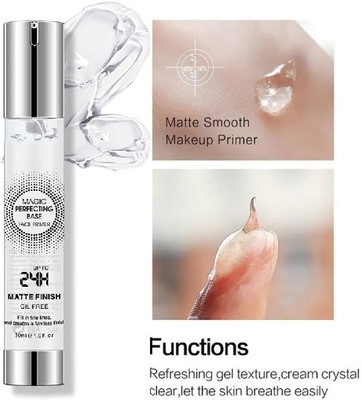 DARVING Professional Perfect Matte gel Face Primer for makeup Primer  - 30 ml(Transparent)