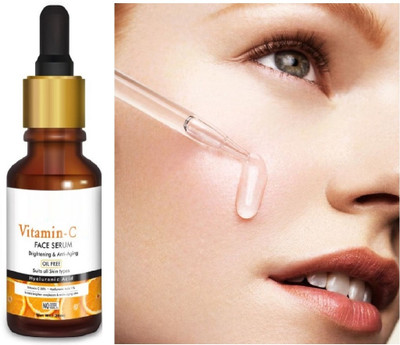 AFARAXIA Vitamin C Serum black Dark Spots, Pigmentation & Glowing Face Primer  - 30 ml(transparnt)