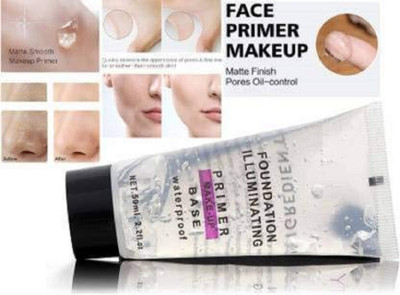 Latixmat FOUNDATION ILLUMINATING PRIMER MAKEUP BASE FOR MEN & WOMEN Primer  - 50 ml(TRANSPARENT)