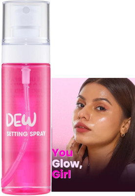 HUZURLU Makeup Setting Spray – Hydrate & Refresh Primer  - 100 ml(PINK)