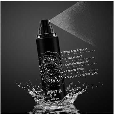 DARYUE Non Sticky Makeup Fixer, Setting Spray for Face Makeup Primer  - 120 ml(Transparent)