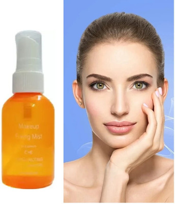 AFARAXIA Long Lasting Finish Professional Makeup Fixer Spray For Face Makeup Primer  - 60 ml(transparnt)