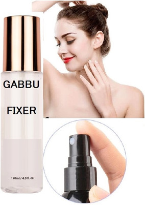GABBU Skin for Smooth & Long Lasting Makeup Fixer Primer  - 120 ml(Transparent)