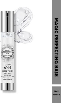 GABBU Silver Primer imperfections and boosts the radiance of foundation  Primer  - 30 ml(TRANSPERANT)