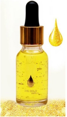 Arcanuy 24K Gold Serum Reduce Acne, Dark Spots Primer  - 13 ml(gold)