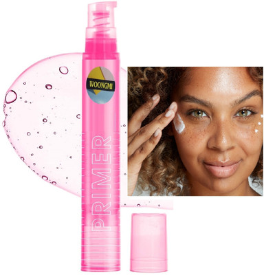 WOONGMI Best Ace of Base Mattifying Makeup Primer - 25ml  Primer  - 25 ml(Pink)