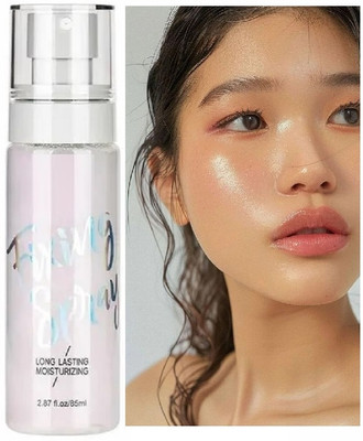 THTC Makeup Setting Spray | Alcohol-Free Primer  - 85 ml(Silver)