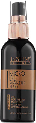 Inshine MicroDot Makeup Fixer Longlasting, 24hr Hold, Smudgeproof Primer  - 80 ml(Transparent)