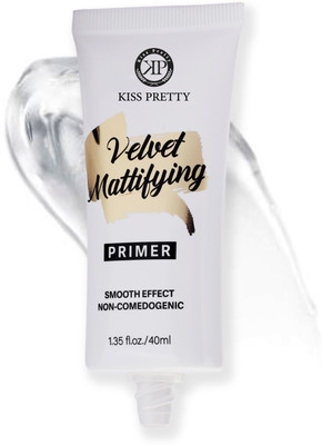 KISS PRETTY Velvet Mattifying Smooth Effect Non-Comedogenic  Primer  - 40 ml(Transparent)