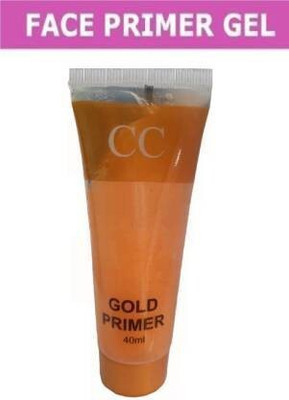 Elecsera Gold Waterproof Primer Make Up Base Pack of 1- 50ml Primer  - 40 ml(Gold)