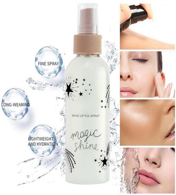 THTC Illuminating HD Primer Makeup Fixer Longlasting, Oilfree Weightless Primer  - 150 ml(Transparent)