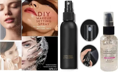 REIMICHI WATER PROOF PRIMER & MAKEUP SETTING SPRAY COMBO Primer  - 150 ml(TRANSPARENT)