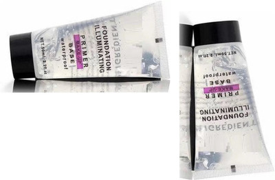 YELGO MAKEUP BEST TRANSPARENT GEL TUBE PRIMER MATTE FINISH Primer - 50 ml Pack of 2 Primer  - 80 ml(Transparent)