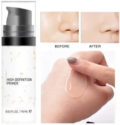 GABBU HD Face Primer Oil Control Hydrating and Long Lasting Stay up to 12 Hours Primer  - 15 g(Transparent)