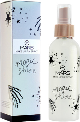 MARS Makeup Fix Setting Spray With Vitamin C&E For Long Lasting Finish With Adbeni Kajal Primer  - 125 ml(Transparent)