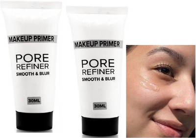 ADJD Pore smooth & blur primer Flawless for face minimize the appearance of Redness Primer  - 30 ml(Transparent)