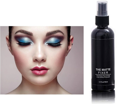 AMOSFIA Long lasting makeup fixer setting spray Primer  - 100 ml(black)