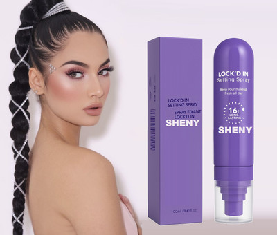 Sheny Makeup Fixer Spray Waterproof Long-Lasting for Face Smudge-Proof Hydrating Primer  - 100 ml(TRANSPARENT)