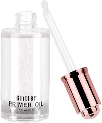 GULGLOW99 Glitter Rose Oil Makeup Base Smooth Texture Face  Primer  - 35 ml(Transprent)
