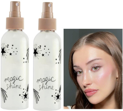 Emijun Magic Shine Makeup Fixer Setting Spray Whitening COMBO Primer  - 300 ml(TRANSPARENT)