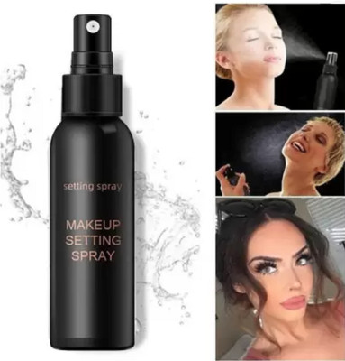 AFARAXIA MATTE MAKEUP FIXER FIXING SPRAY WATERPROOF FOR LONG LASTING Primer  - 100 ml(Transparent)