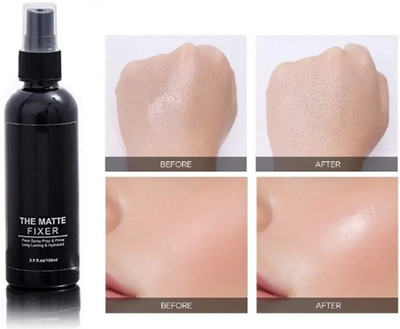 DARVING NATURAL MAKEUP SETTING FIXER SPRAY FOR FACE MAKEUP Primer  - 100 ml(Black)