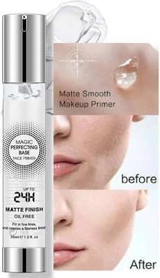 Yuency Face & Body Primer Matte Finish Oil Free  Primer  - 30 ml(Transparent)