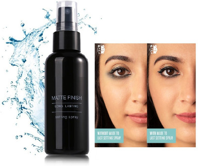 Arcanuy Non-Sticky and refreshing makeup setting spray  Primer  - 100 ml(Transparent)
