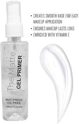 Aylily Most Trending LIGHTWEIGHT GEL TUBE PRIMER Primer  - 100 ml(TRANSPARENT)